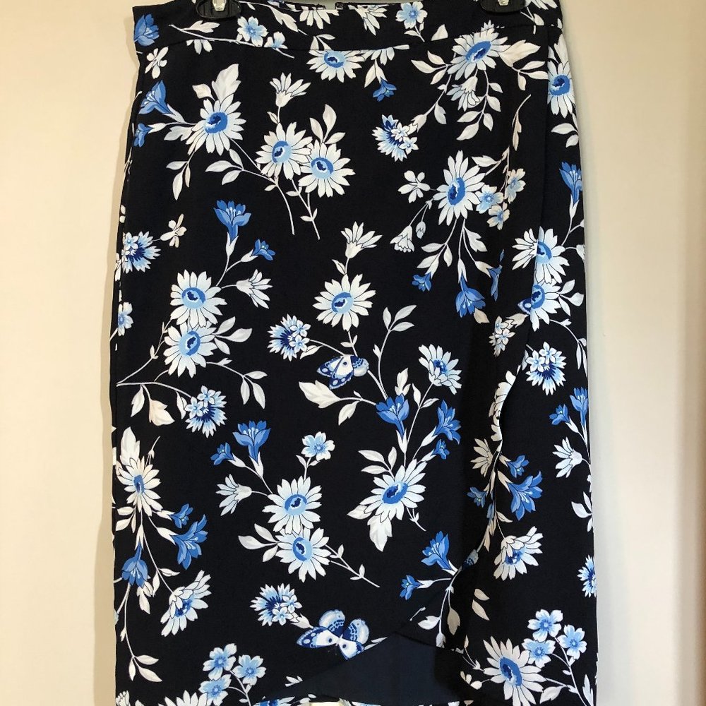 Ann Taylor Navy Skirt